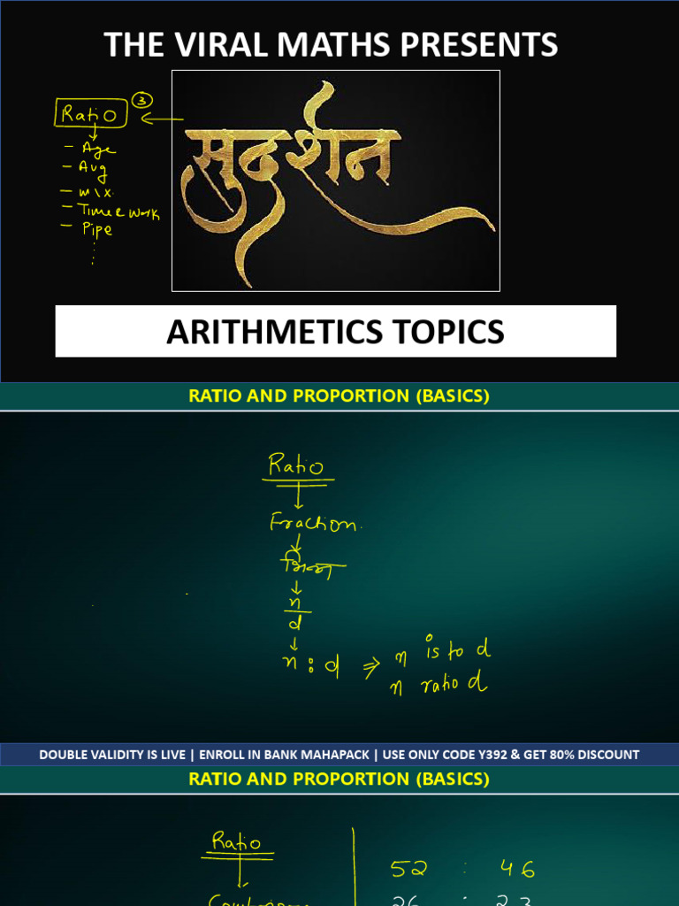 RATIO AND PROPORTION 1 | PDF | Mathematics | Arithmetic
