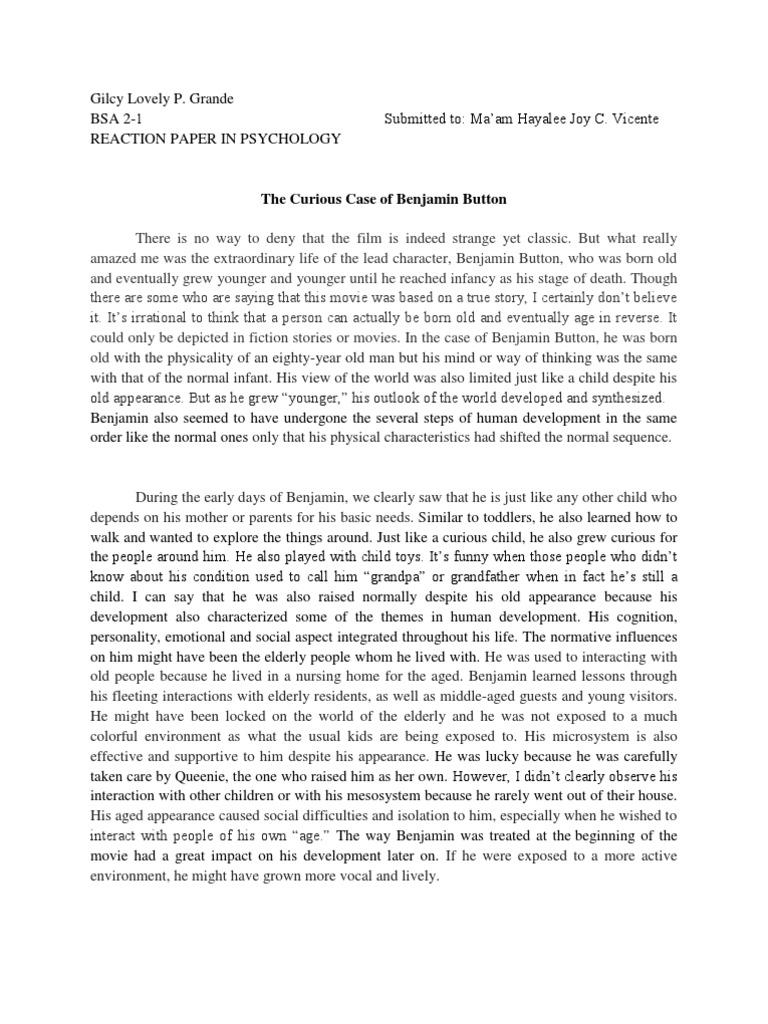 College essay examples for psychology image