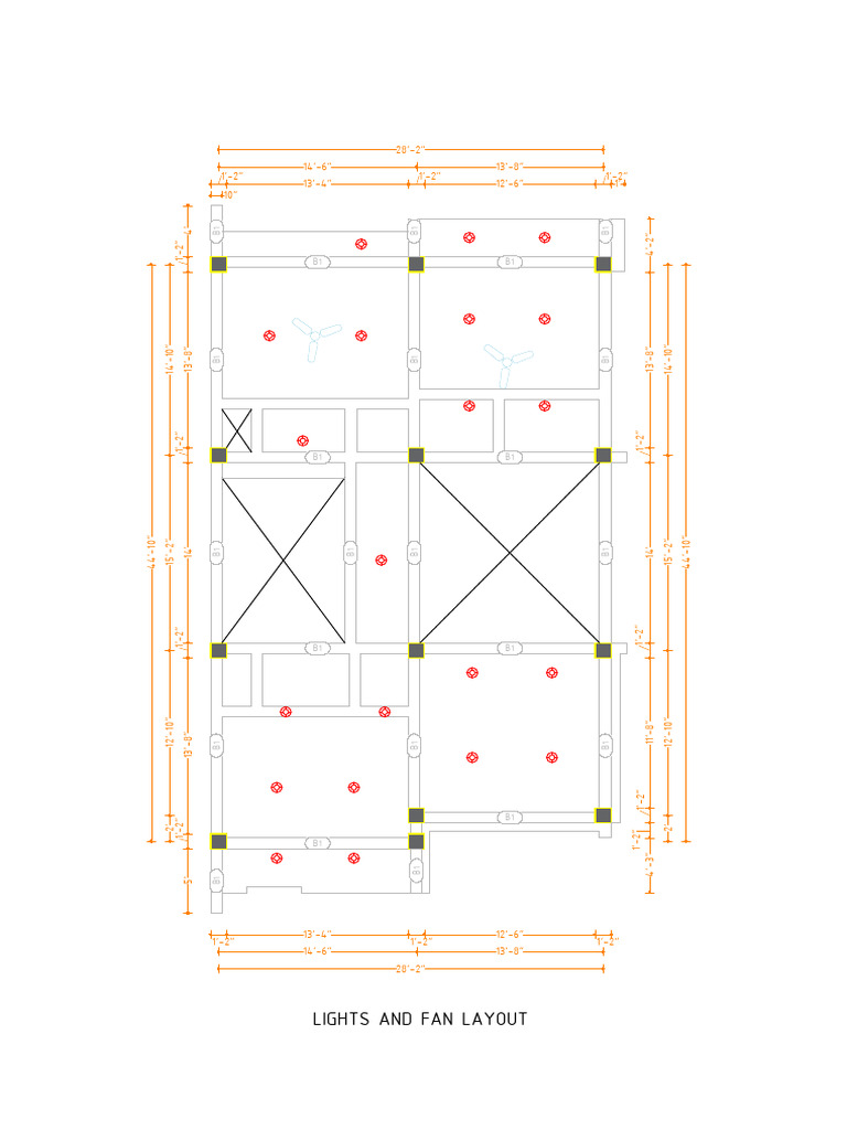 Electrical Points Layout | PDF