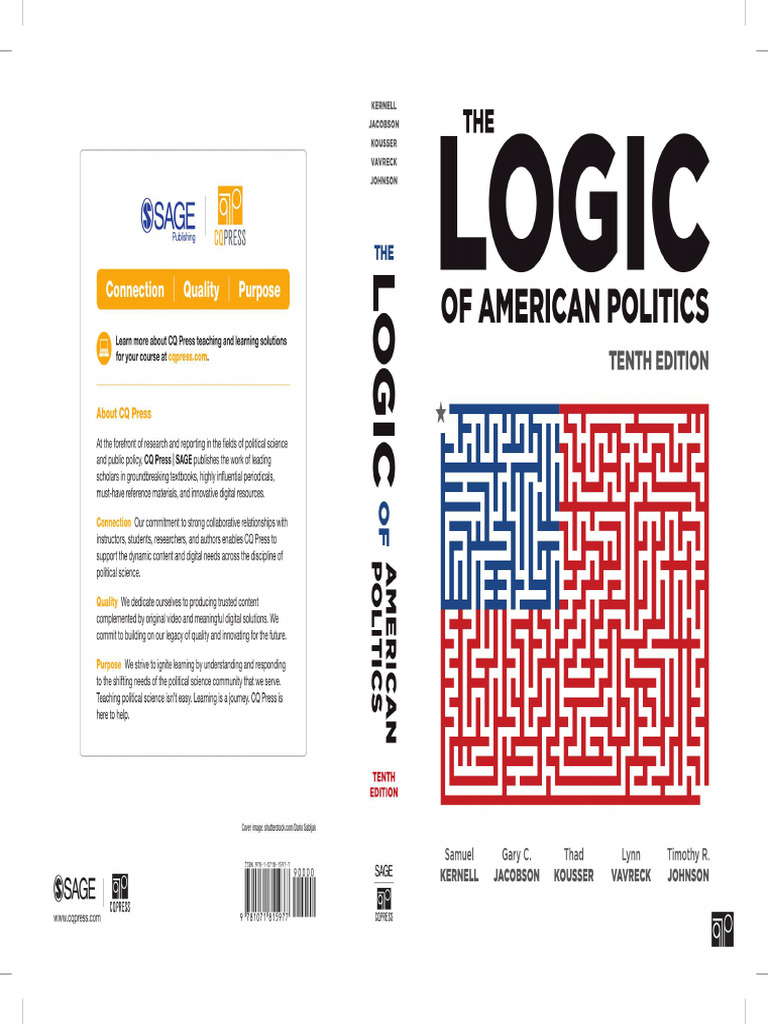 The Logic of American Politics 10th Edition | PDF | Public Good | Taxes