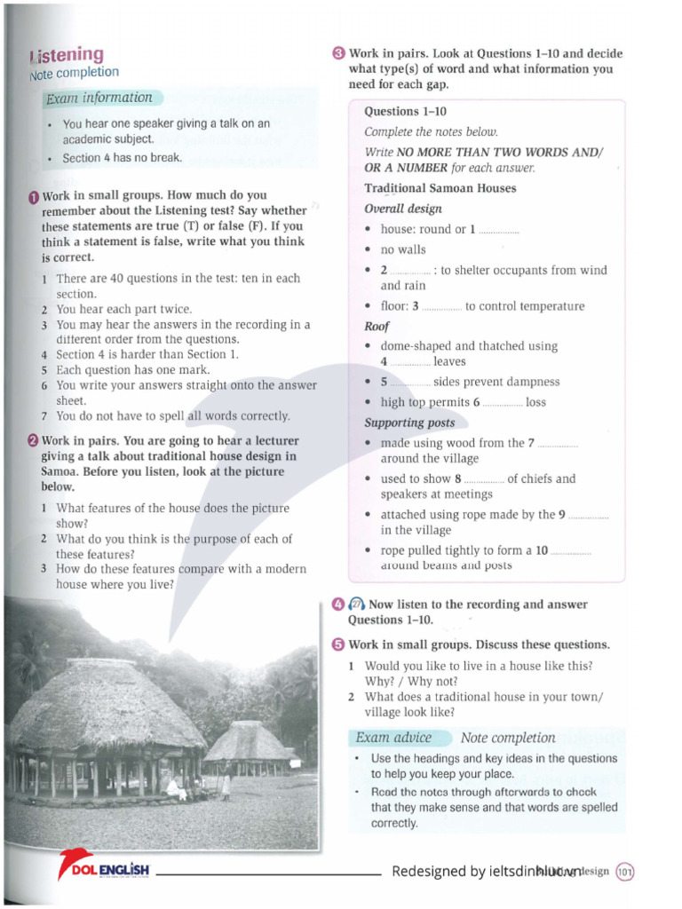 Handout Listening 29.3 C4 5 SB U10 | PDF
