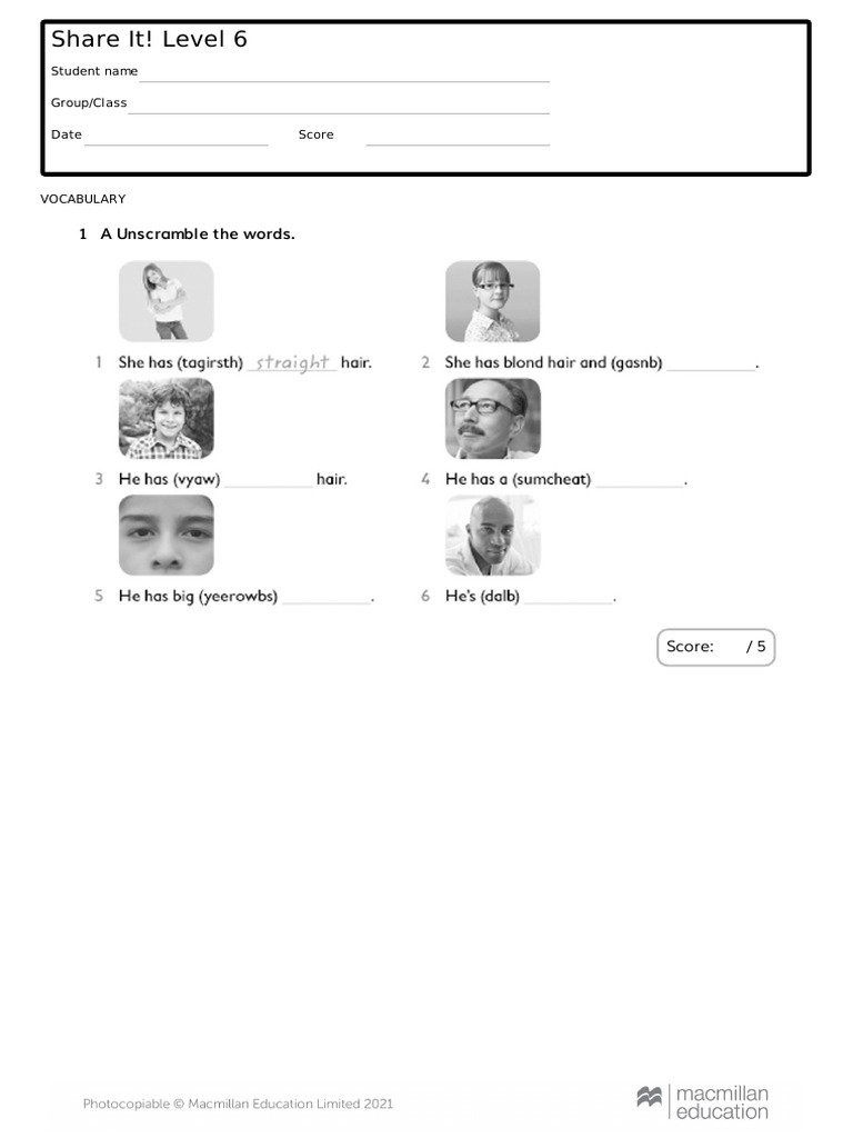 6° UNIT 1 | PDF