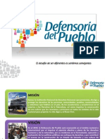 Presentación Defensoría Del Pueblo