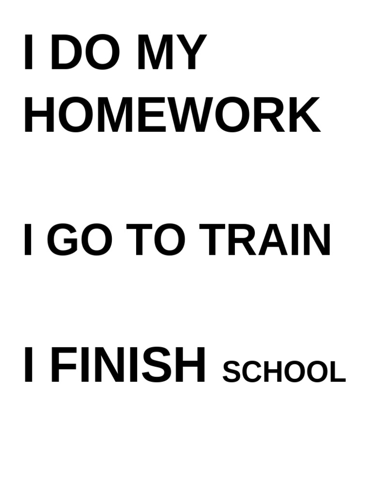 Daily Routine Vocabulary | PDF