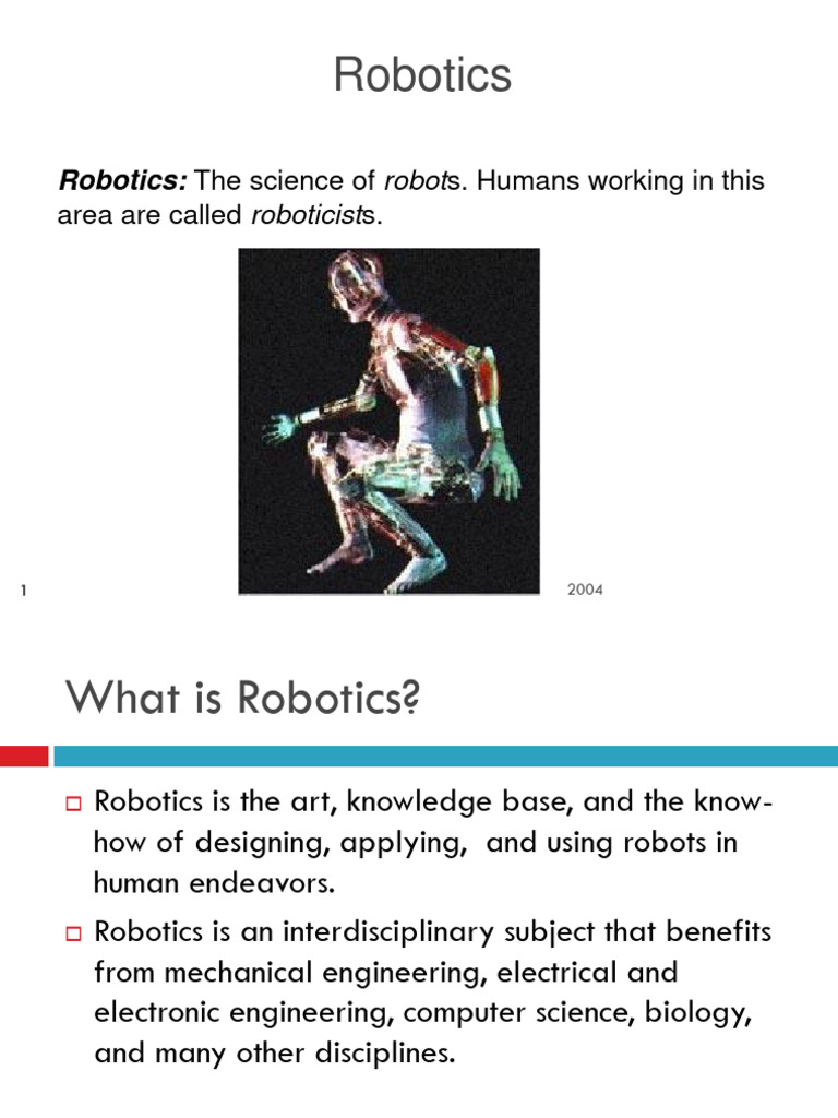 Introduction to Robots | PDF