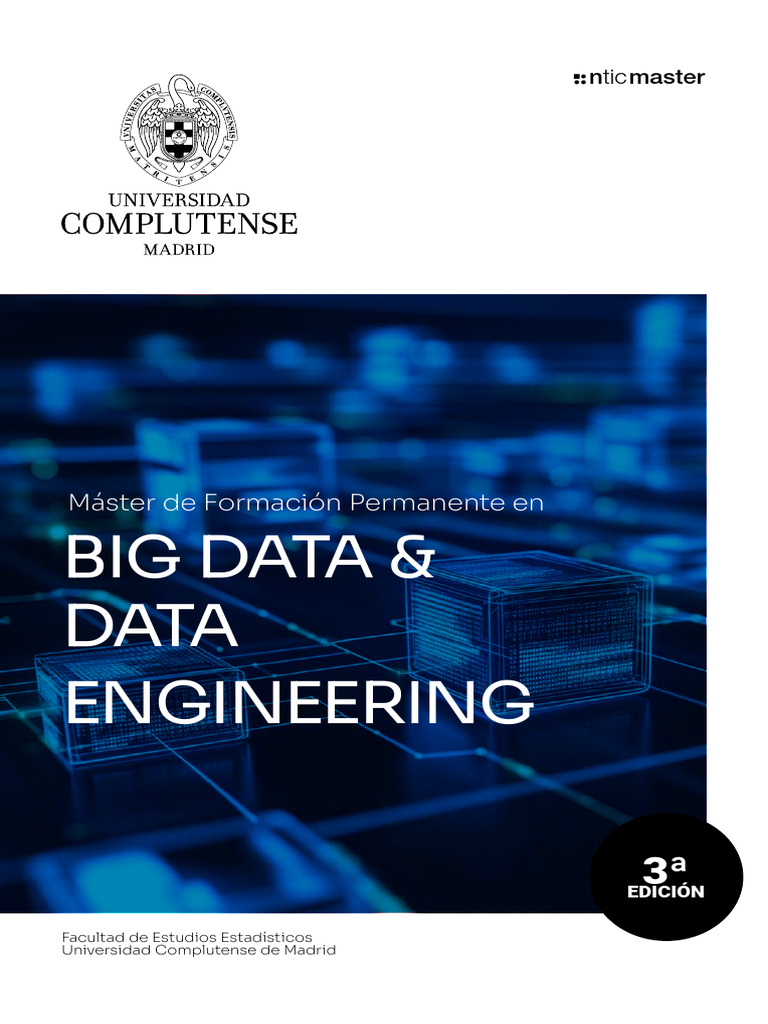 Dossier Master Big Data Engineering Ucm | PDF | No Sql | Big Data