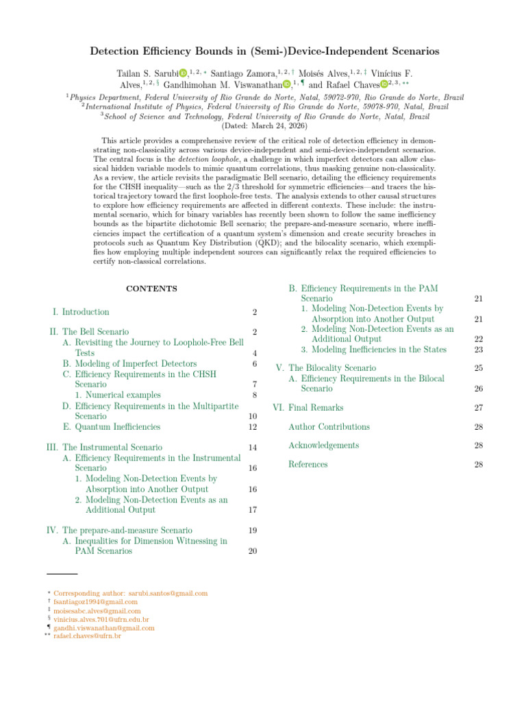 2601.00077v2 | PDF | Quantum Entanglement | Quantum Mechanics