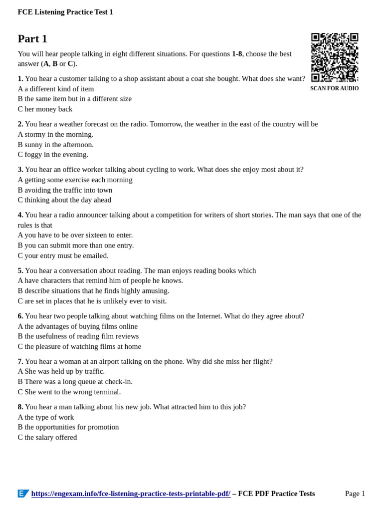 First Listening | PDF | Teachers