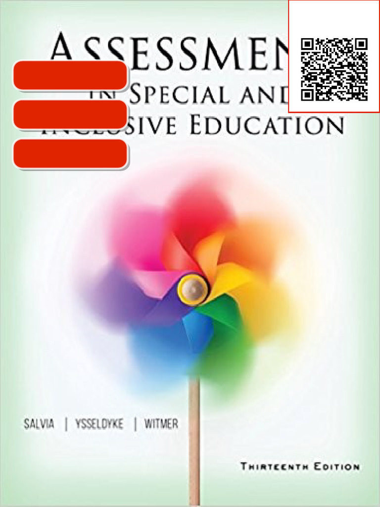 Ebook Assessment in Special and Inclusive Education 13th Edition | PDF ...