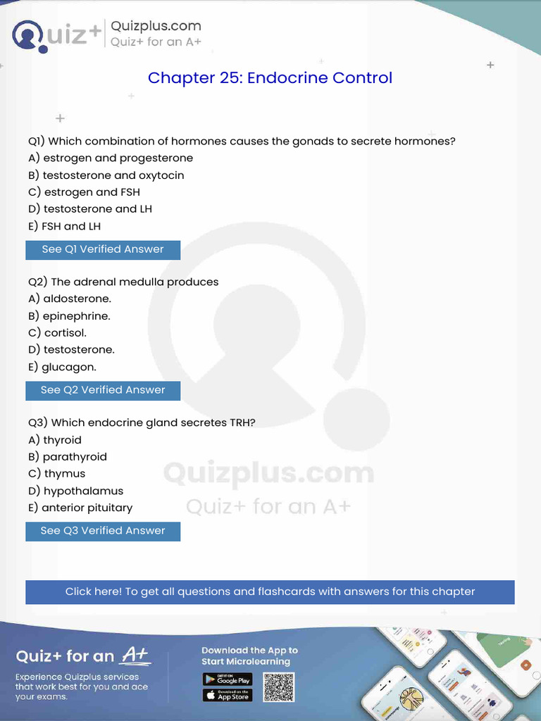 Which Combination of Hormones Causes The Gonads To Secrete Hormones ...