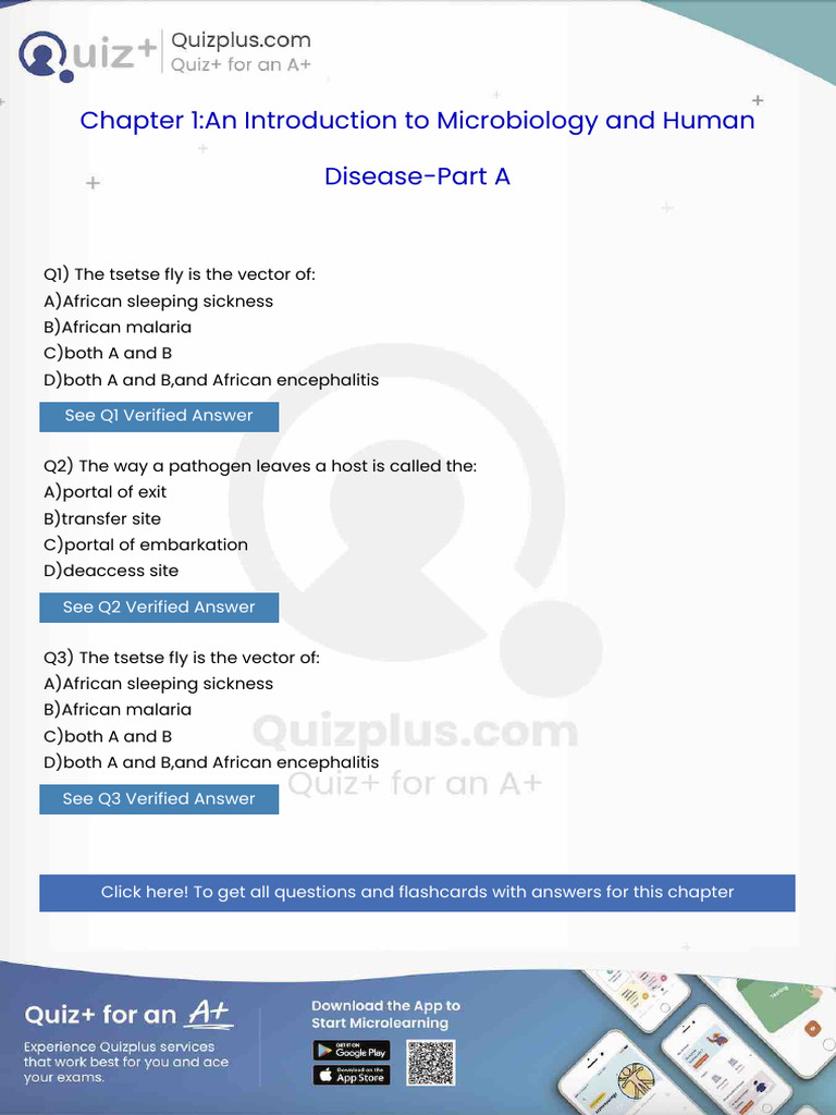 The Tsetse Fly is the Vector Of | PDF | Respiratory System | Lung
