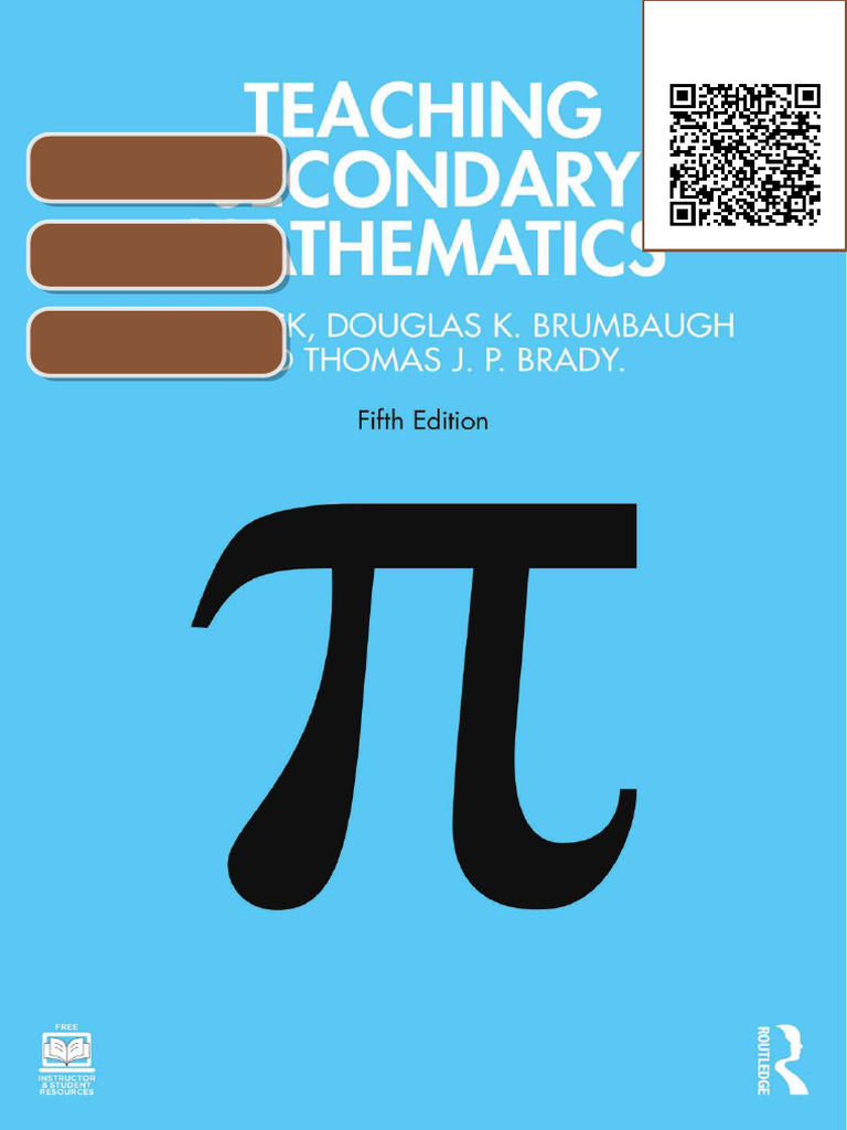 Ebook Teaching Secondary Mathematics 5th Edition David Rock Douglas K ...