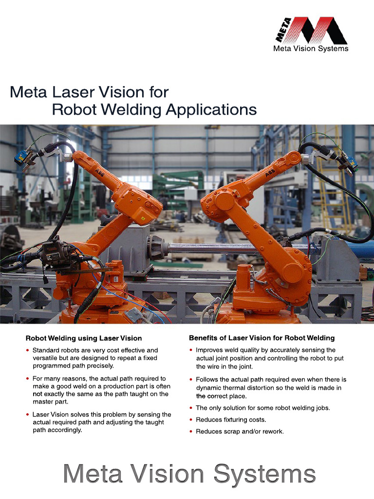 Robot Welding Applications | PDF