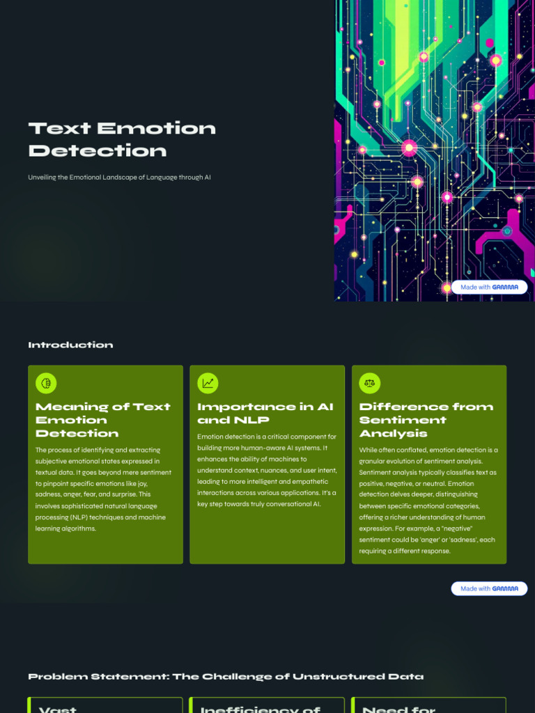 Text Emotion Detection | PDF | Machine Learning | Cognition