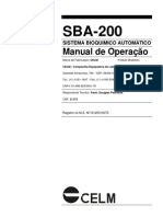 Celm - SBA200 User Manual