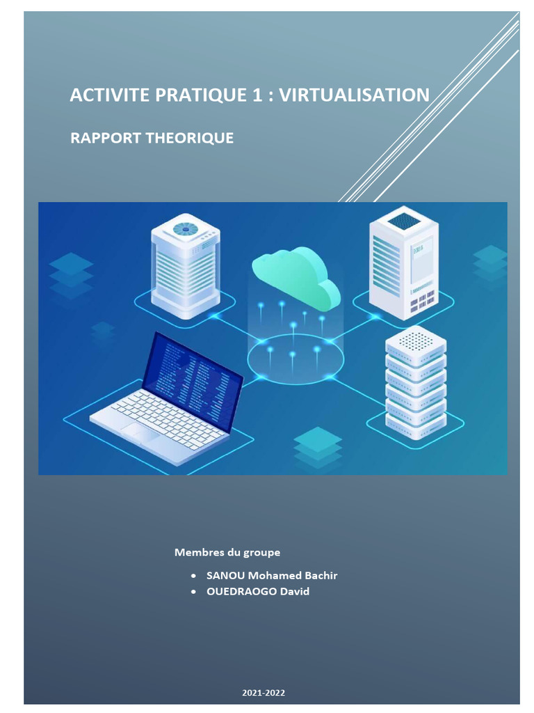 Rapport Théorique | PDF | Virtualisation | Machine virtuelle