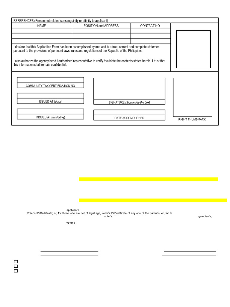 Walk-In Application Form (Edukar) | PDF