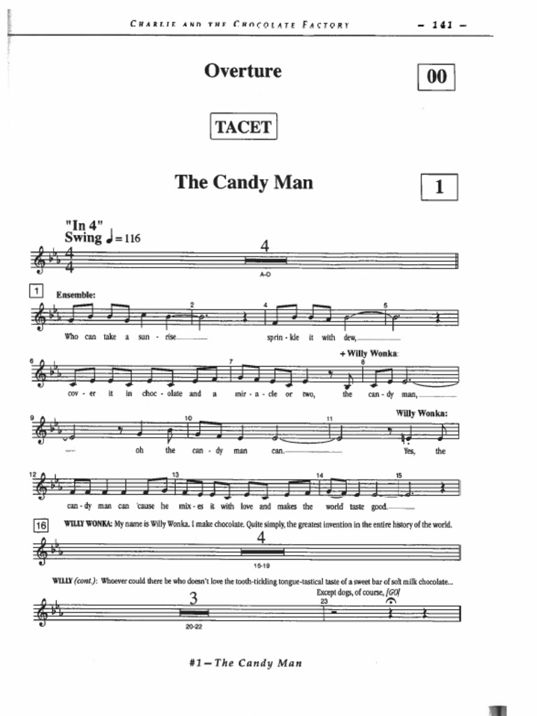 Charlie Vocal Score | PDF