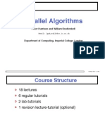 Parallel Algorithms: Peter Harrison and William Knottenbelt