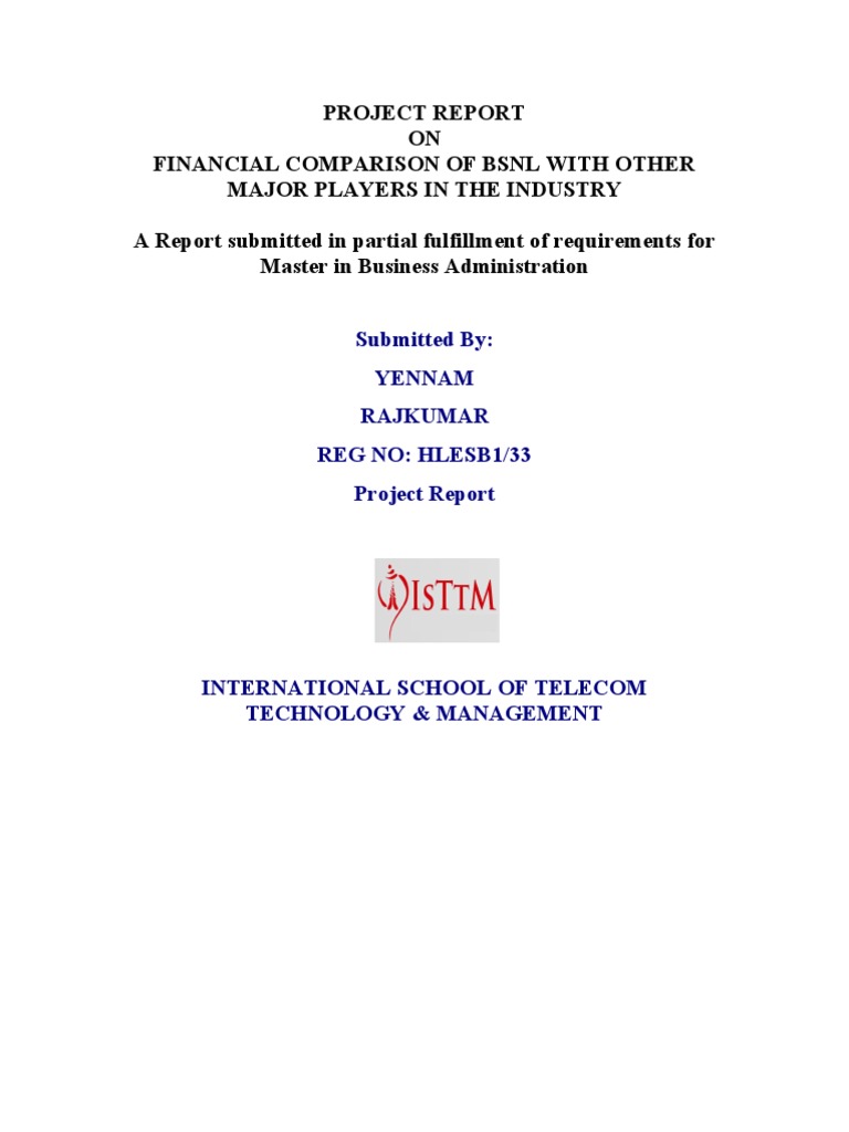 Project Report On Industry by Puneet Jain 082 MBA DIAS PDF