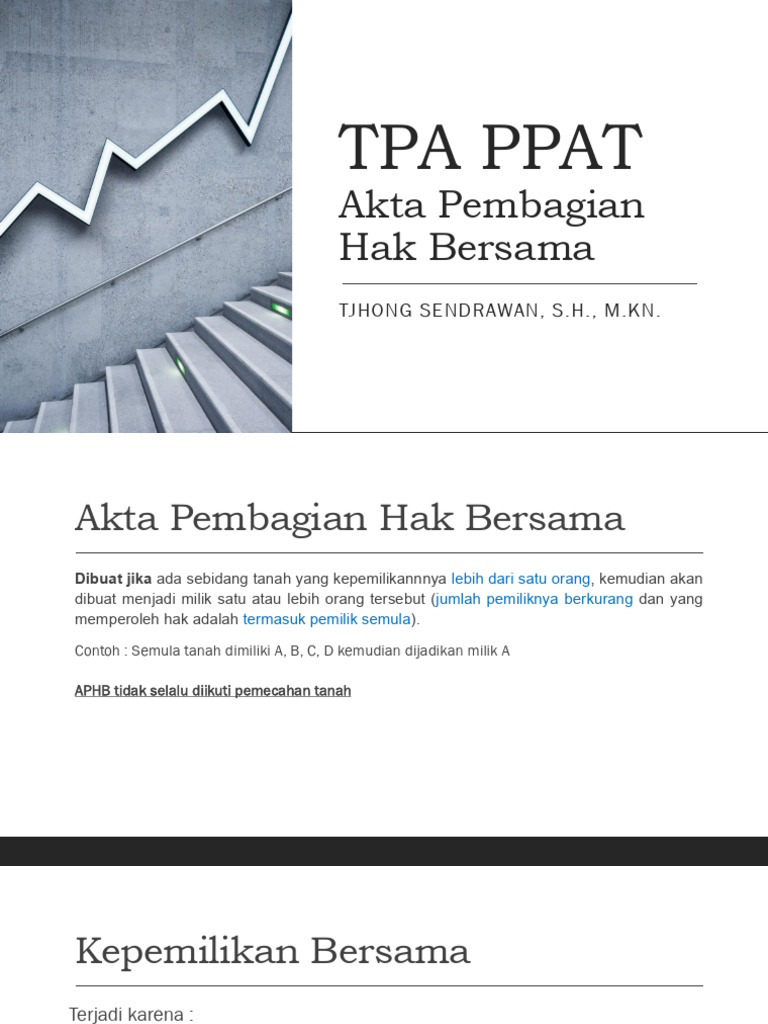 Tpa Ppat Akta Aphb | PDF