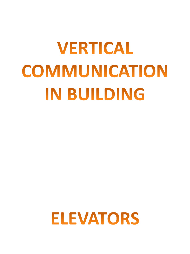 Elevators 100249 | PDF | Elevator | Transport