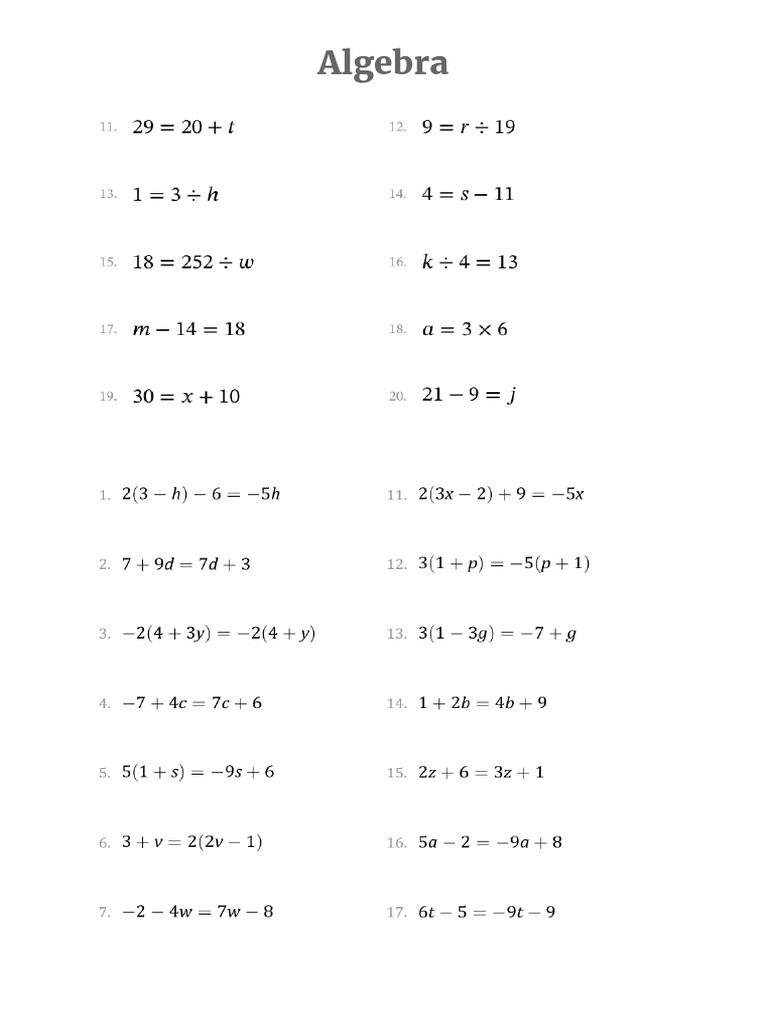 Algebra, Percentage, Volume and SA | PDF