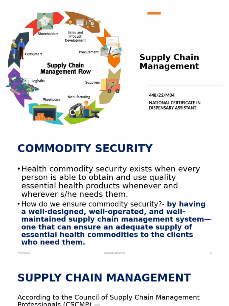 Pharmaceutical Stock Management_scm | PDF | Logistics | Supply Chain ...