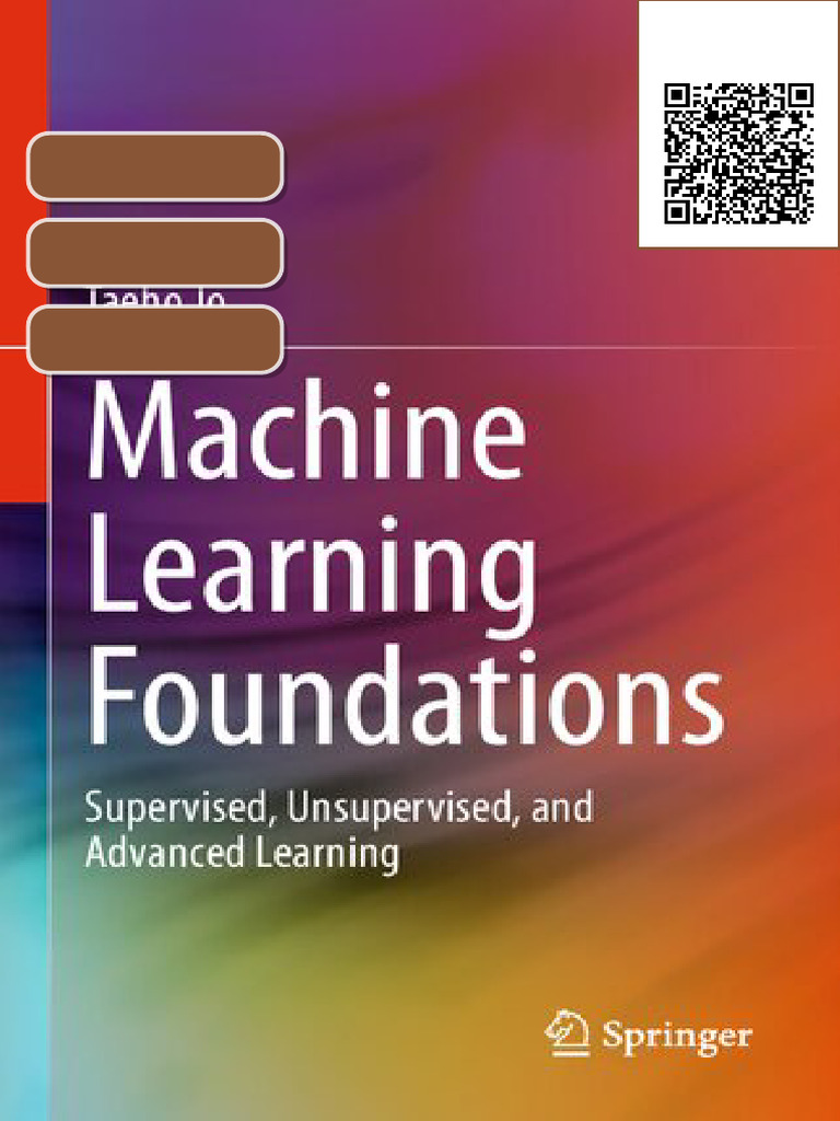 Ebook Machine Learning Foundations: Supervised, Unsupervised, and ...