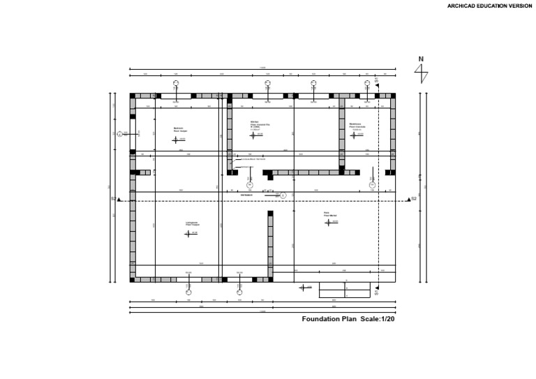 Ground Floor Plan (1) | PDF | Materials | Building