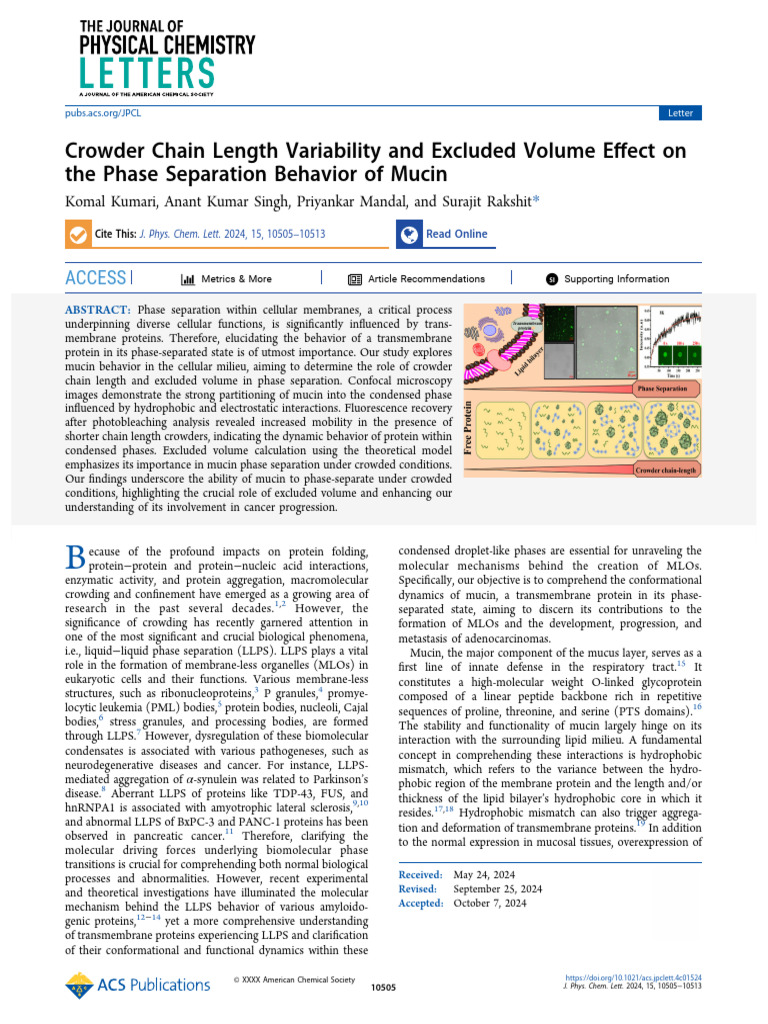 Komal Jpcl 1 | PDF | Proteins | Microscopy