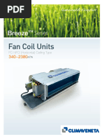 Trane High Pressure Fan Coil Units | PDF | Thermostat | Heat Exchanger