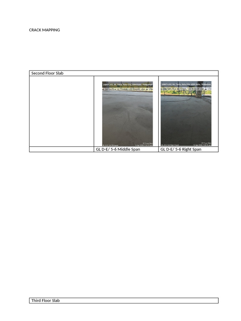 Crack Mapping | PDF