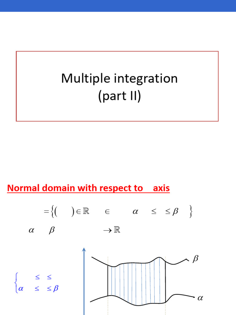 14. Multiple Integration - Part II (2) | PDF | Coordinate System | Geometry