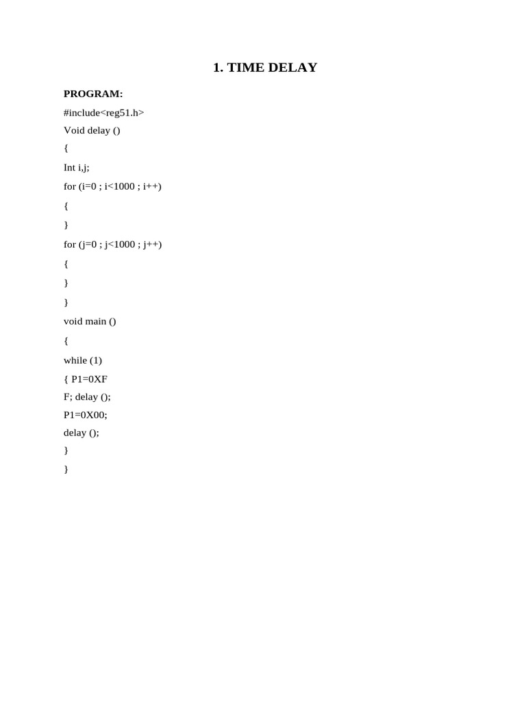 Ead Program 1 | PDF