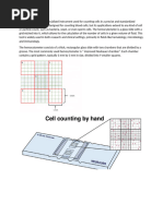 Neubauer Chamber Cell Counting Guide | PDF