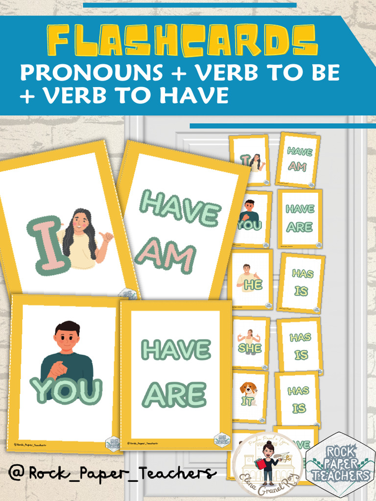 Pronouns + Verb To Be | PDF