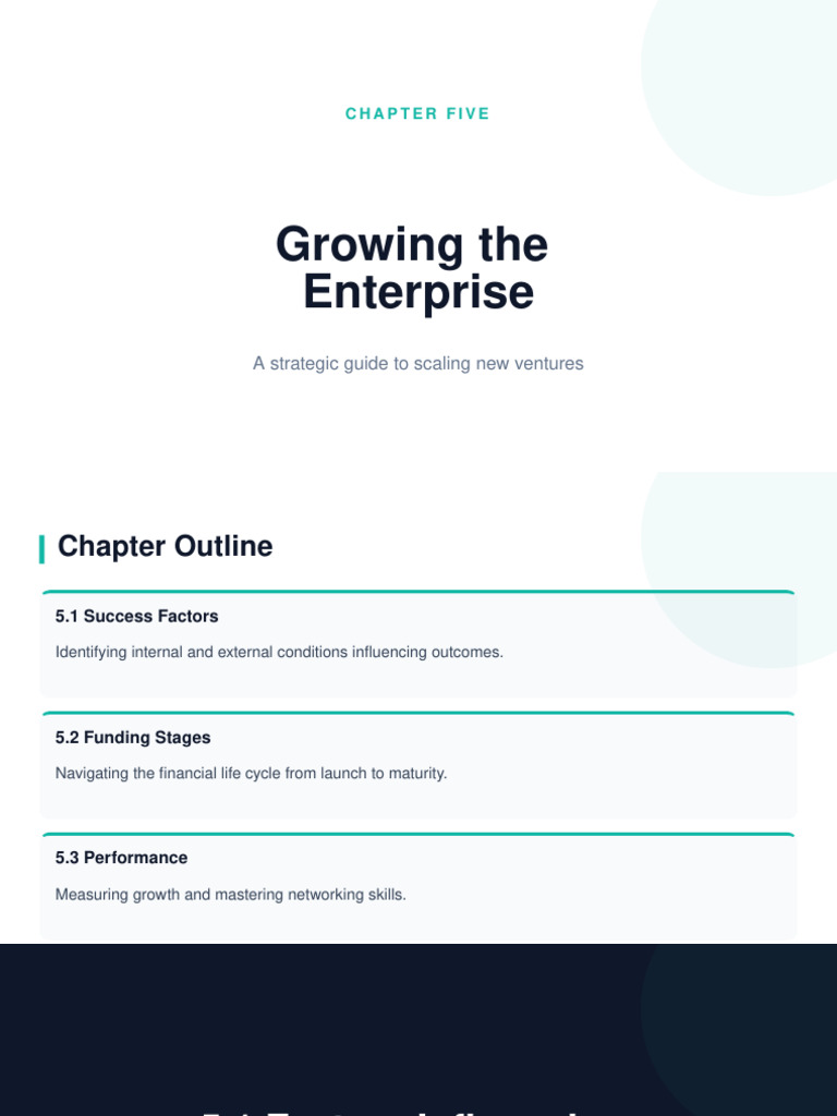 5.1 Success Factors | PDF