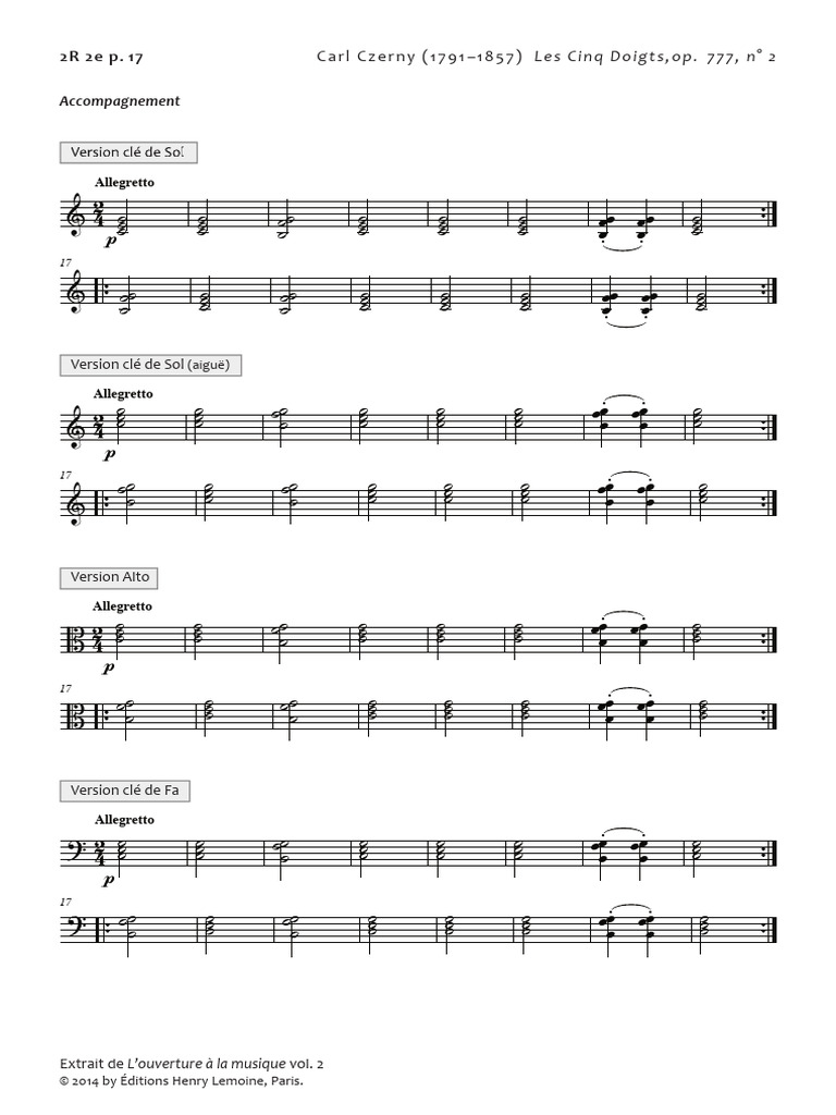 2R 2e Czerny | PDF