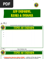 AGSU Wear and Appearance Guide | PDF