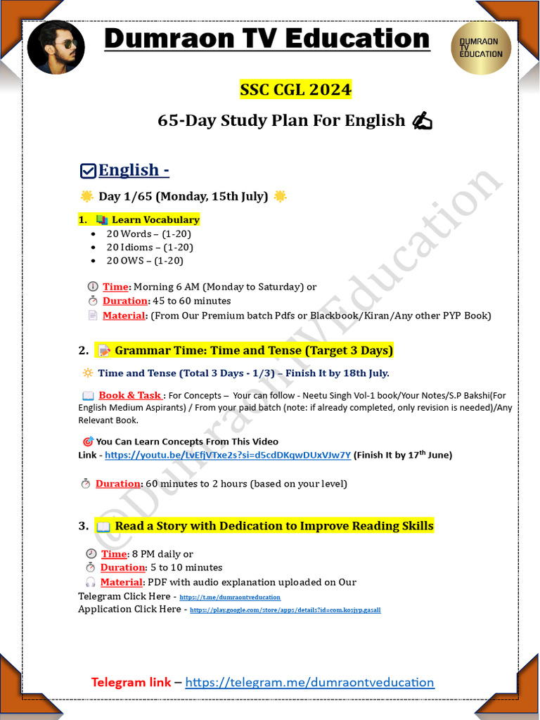 Day 1 English Schedule | PDF | Cognitive Science | Learning