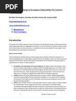 Trinity College Dublin Grade Conversion | PDF | Academia | Students