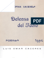 Luis Omar Caceres - Defensa Del Idolo