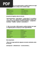 O emprego do hífen - novo acordo