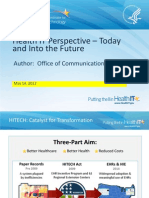 Health IT Perspective Today and Into the Future