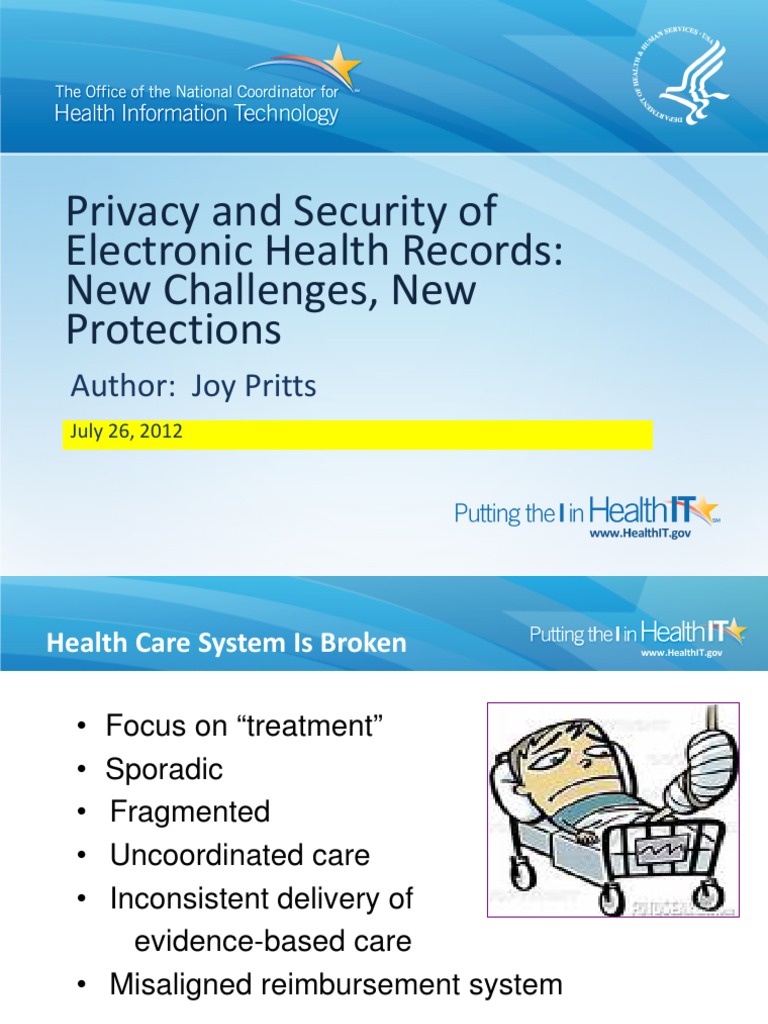Privacy Security And Electronic Health Records