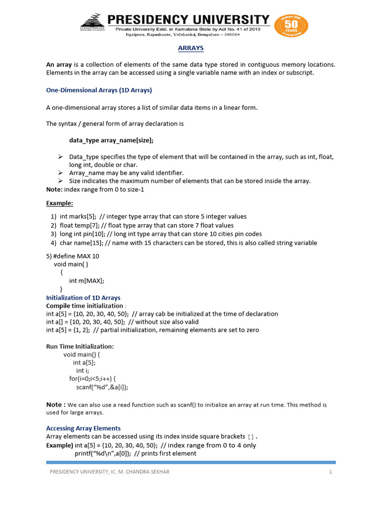 CSE2200 Module 2 | PDF | Integer (Computer Science) | Data Type