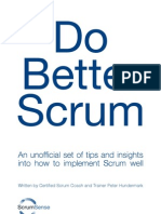 Do Better Scrum