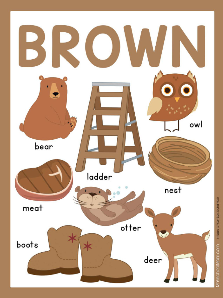 Color Chart Brown | PDF