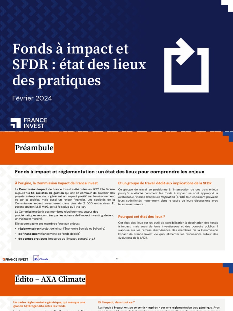 0311_White-paper_vf_SFDR_FI_Axa_Climate_GT_impact-1 | PDF | Investir ...